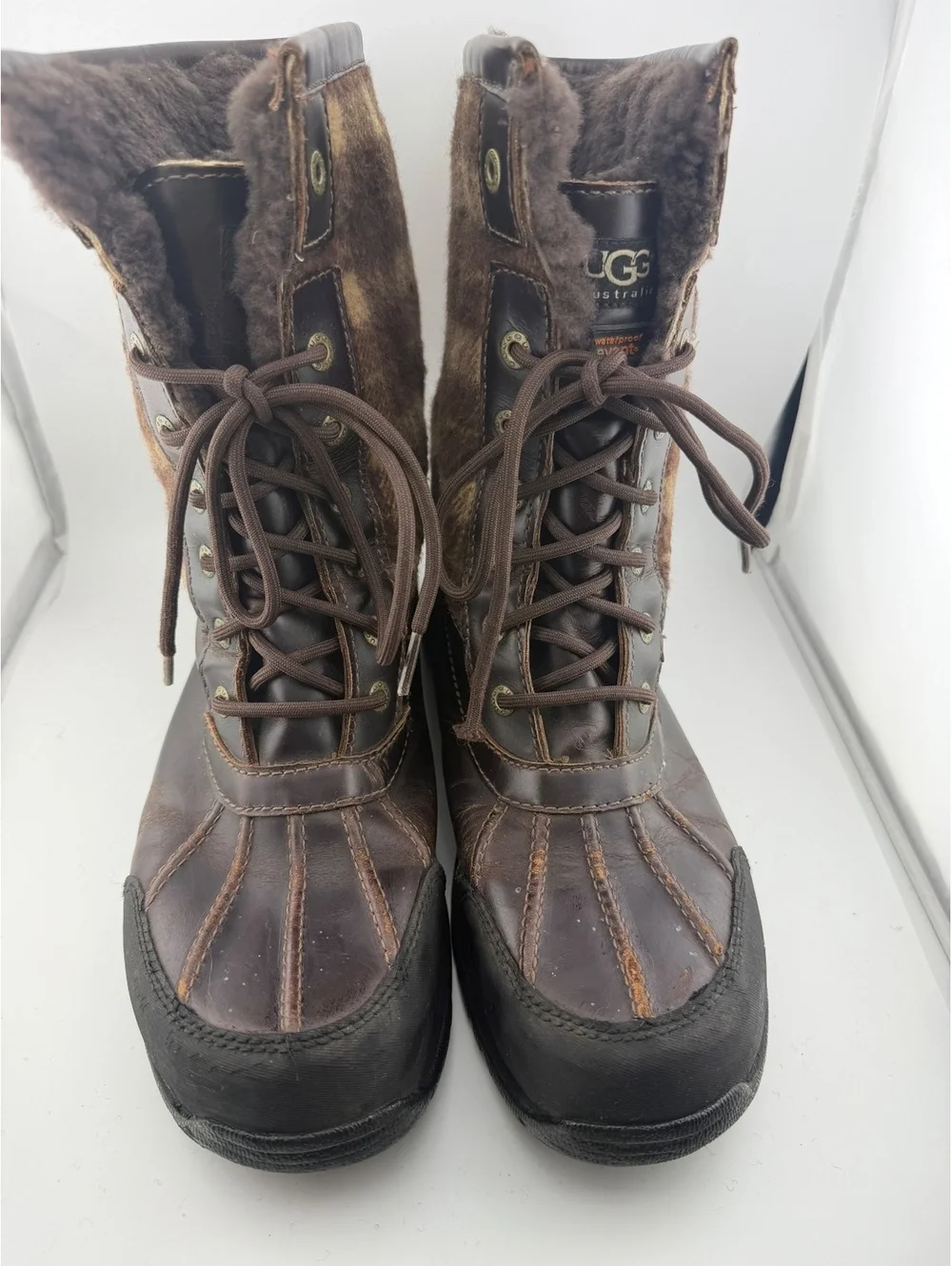 UGG Butte Plaid 3254 Winter Boots, Men's Sz 10